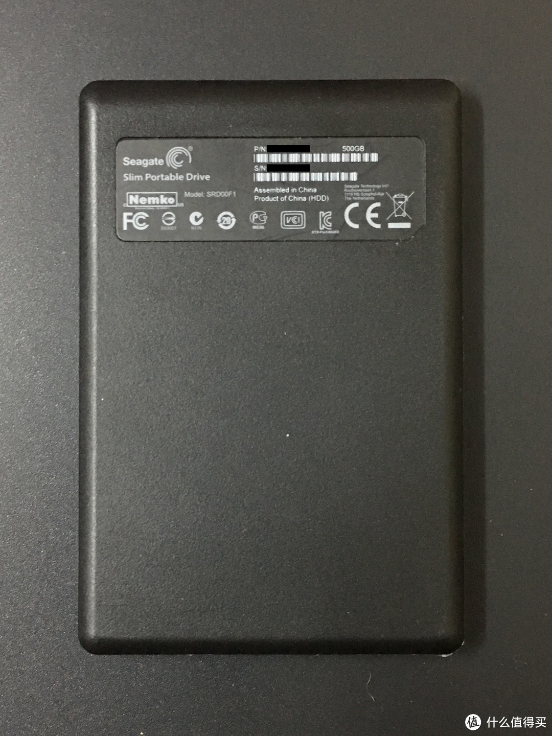 一款老古董——希捷 Slim Portable 500G 使用评测