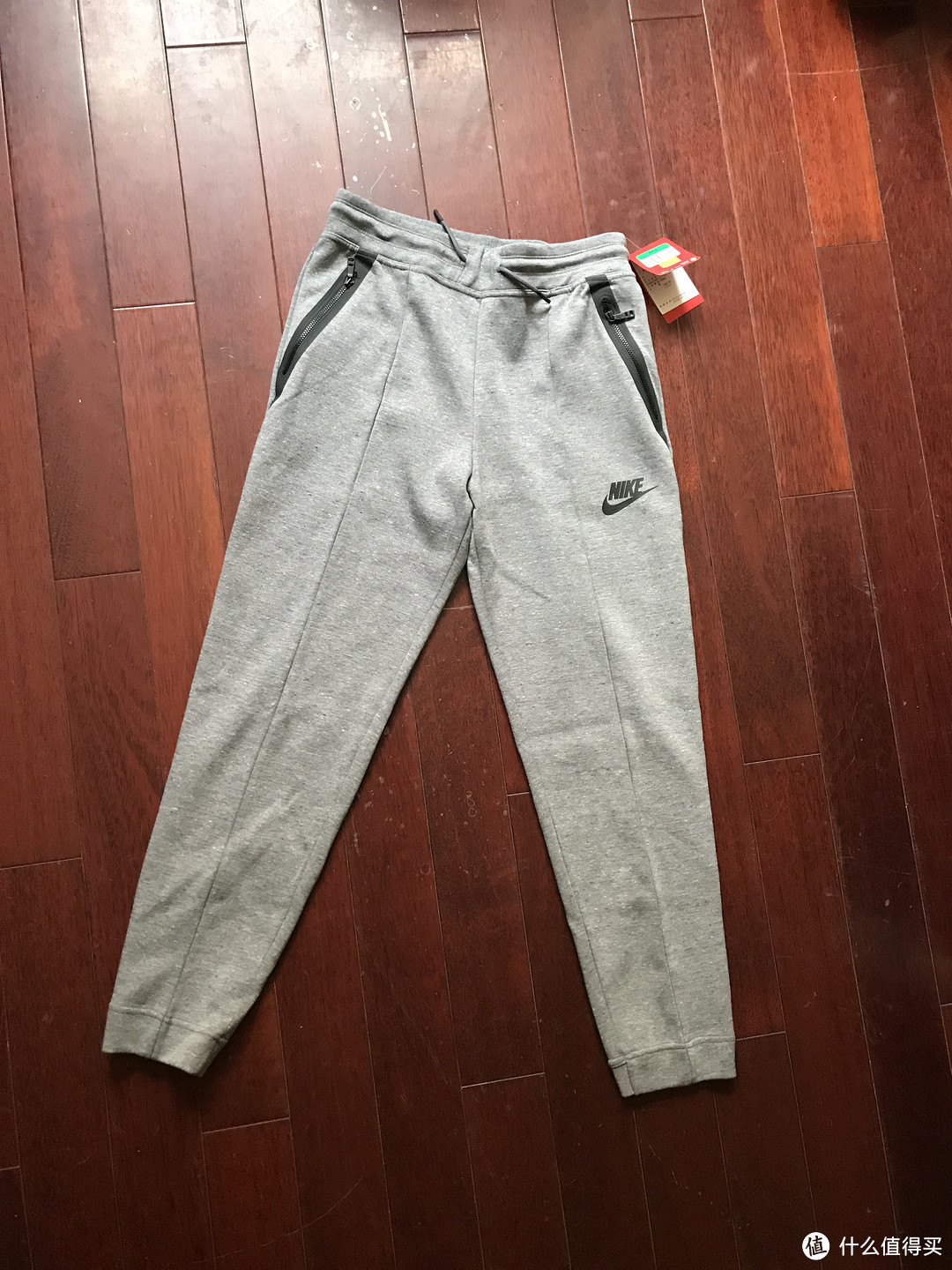 穿条女童裤！Nike 耐克 G NSW TCH FLC PANT KNT 收脚针织长裤（附实测尺码及真人兽）