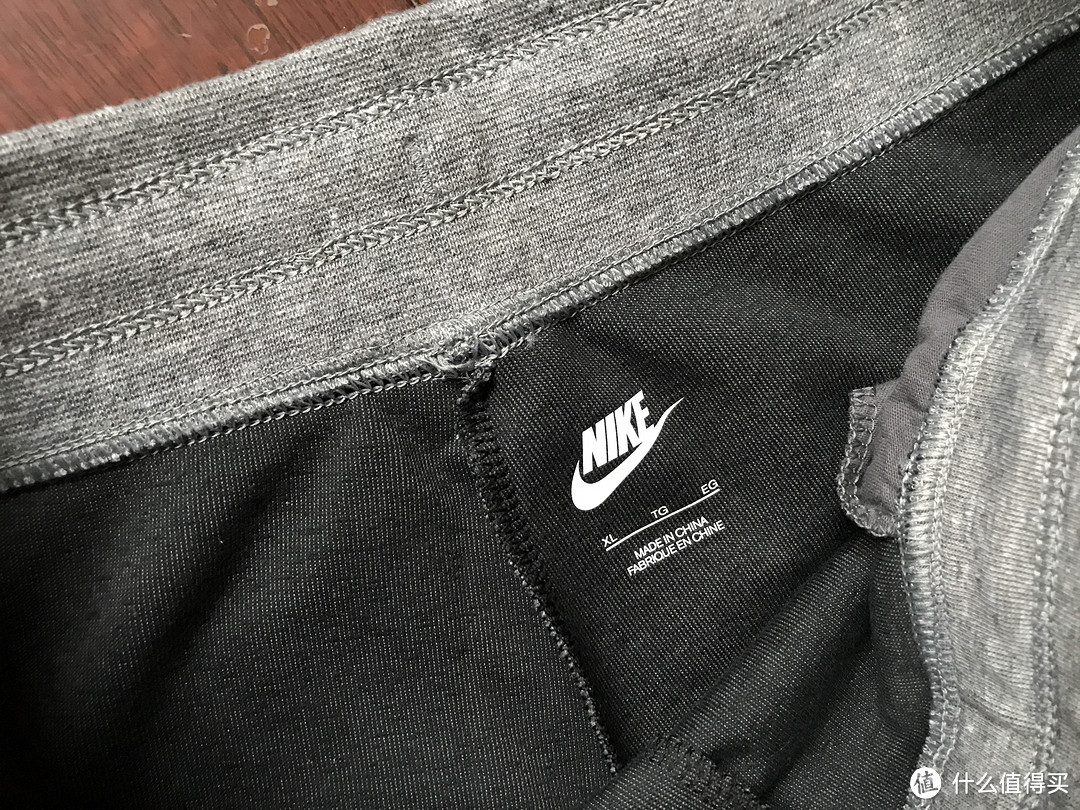 穿条女童裤！Nike 耐克 G NSW TCH FLC PANT KNT 收脚针织长裤（附实测尺码及真人兽）