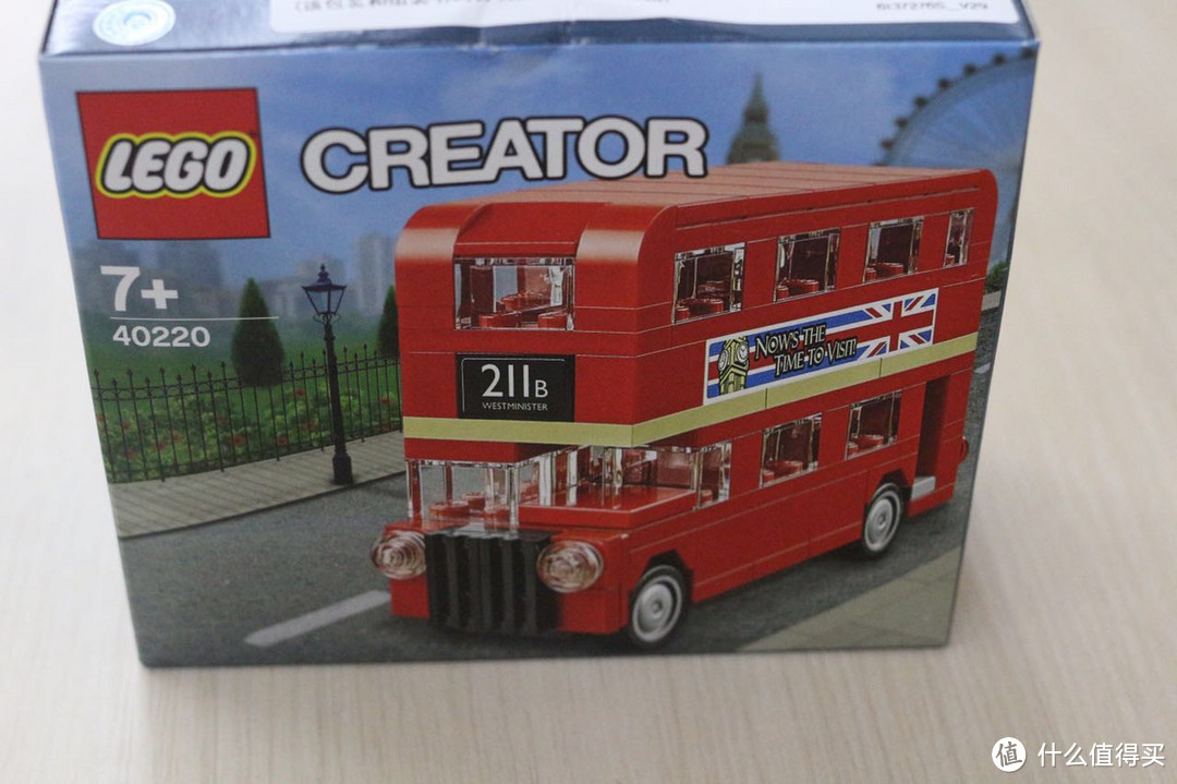 英伦红色双层巴士lego40220
