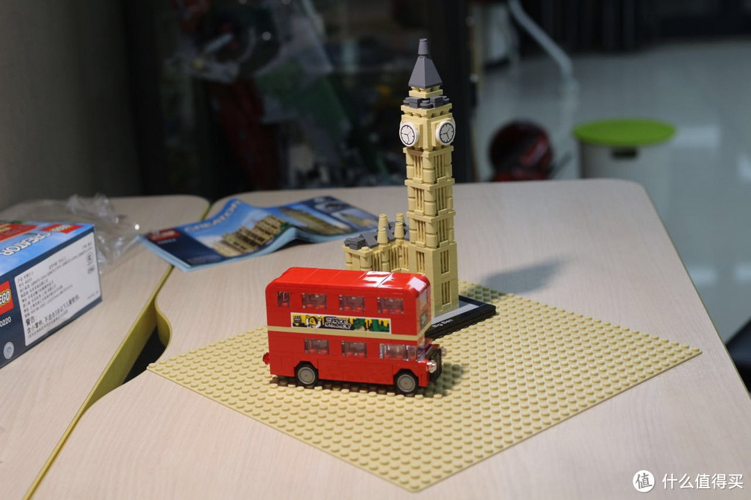 英伦红色双层巴士lego40220