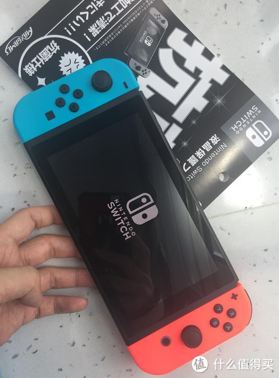 日亚直邮的任天堂switch开箱测试