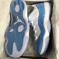 AIR JORDAN 11 RETRO LOW \'UNIVERSITY BLUE\'运动鞋使用总结(缓震|鞋舌|做工|尺码)