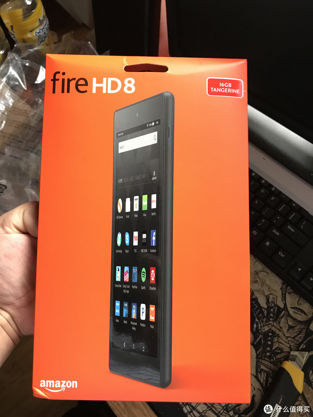 Kindle Fire HD8 2016, 6th Gen 平板电脑