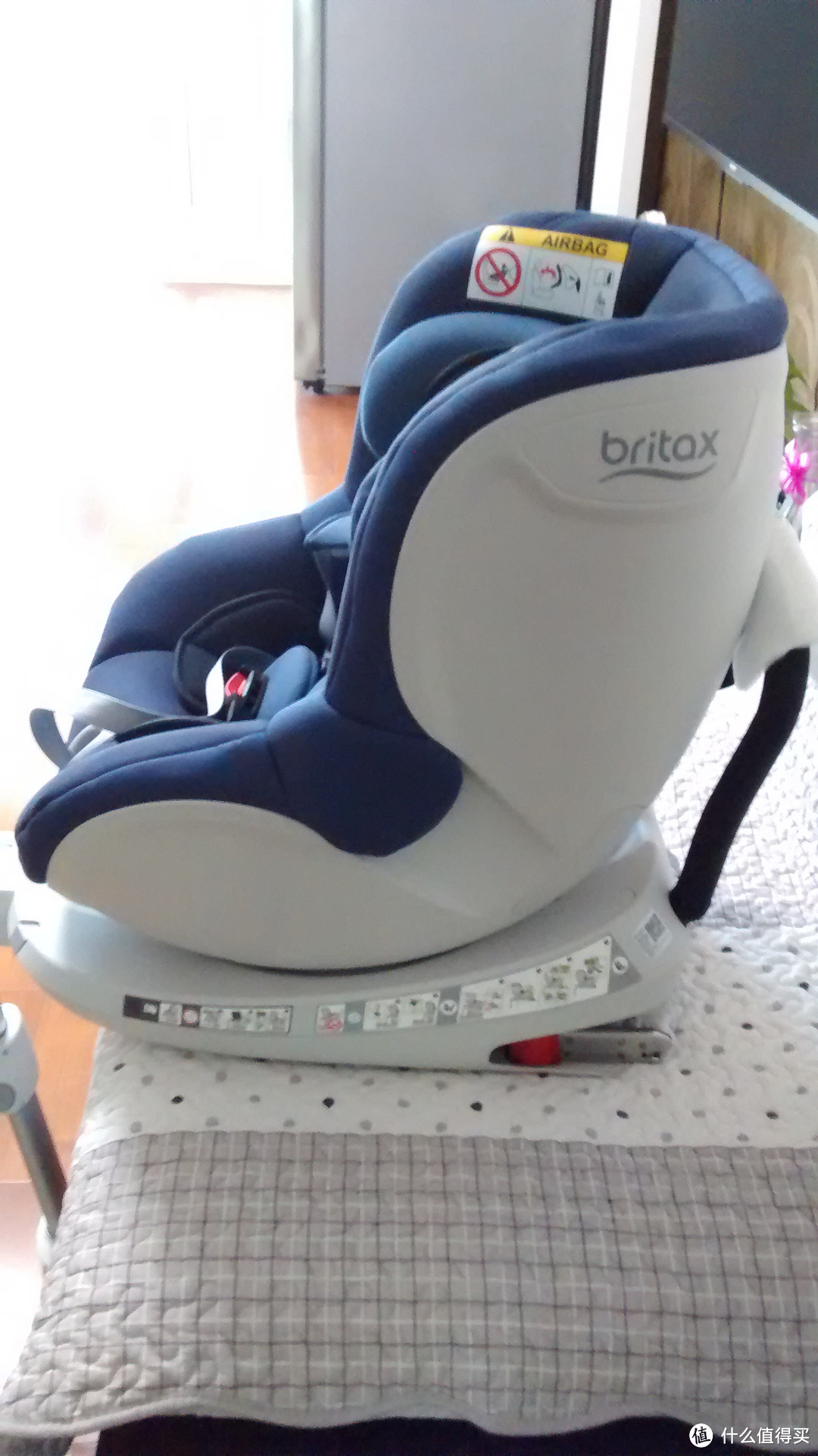 熊孩子的第一台座驾：Britax 宝得适 双面骑士安全座椅