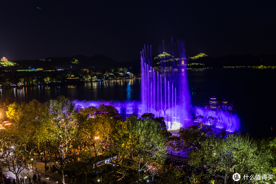 杭州凯悦，湖滨28餐厅和西湖音乐喷泉