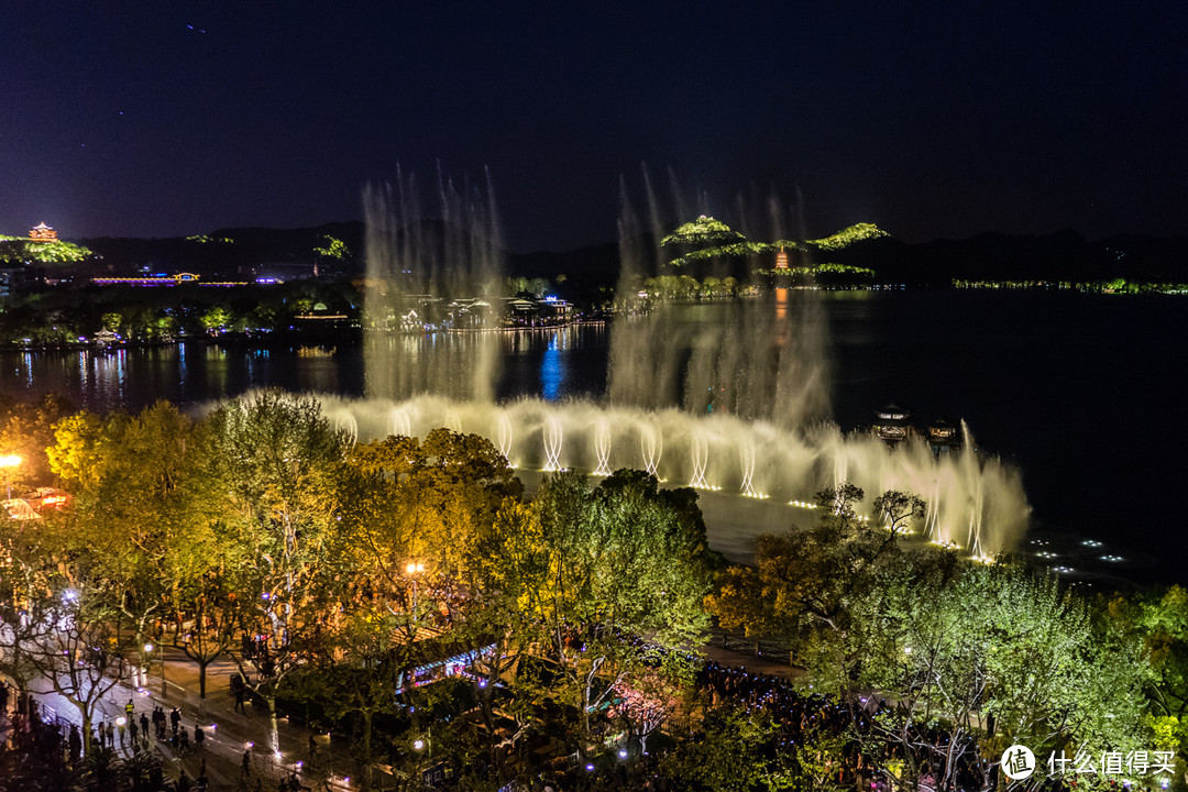 杭州凯悦，湖滨28餐厅和西湖音乐喷泉