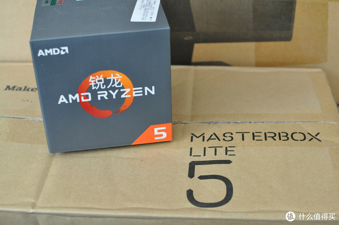 睿龙合体：COOLERMASTER 酷冷至尊 MasterBox Lite 5 中塔机箱 & AMD Ryzen锐龙 1600 CPU 开箱装机