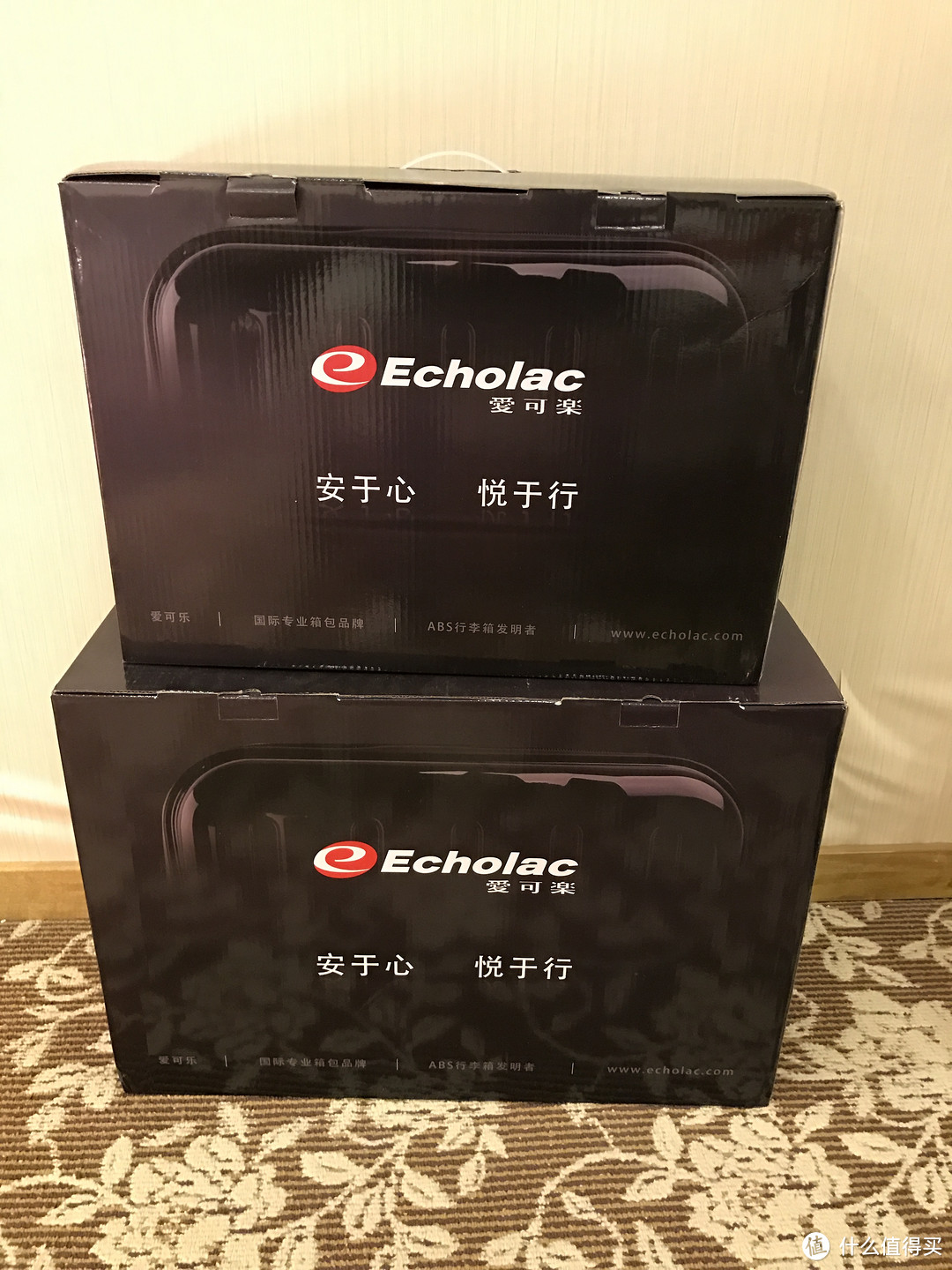 Echolac 爱可乐 万向轮拉杆箱 全铝框和非铝框入手