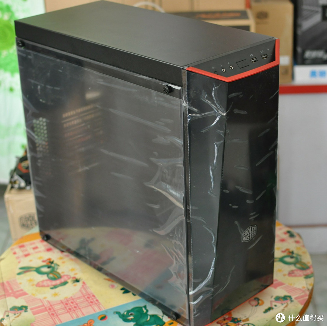 睿龙合体：COOLERMASTER 酷冷至尊 MasterBox Lite 5 中塔机箱 & AMD Ryzen锐龙 1600 CPU 开箱装机