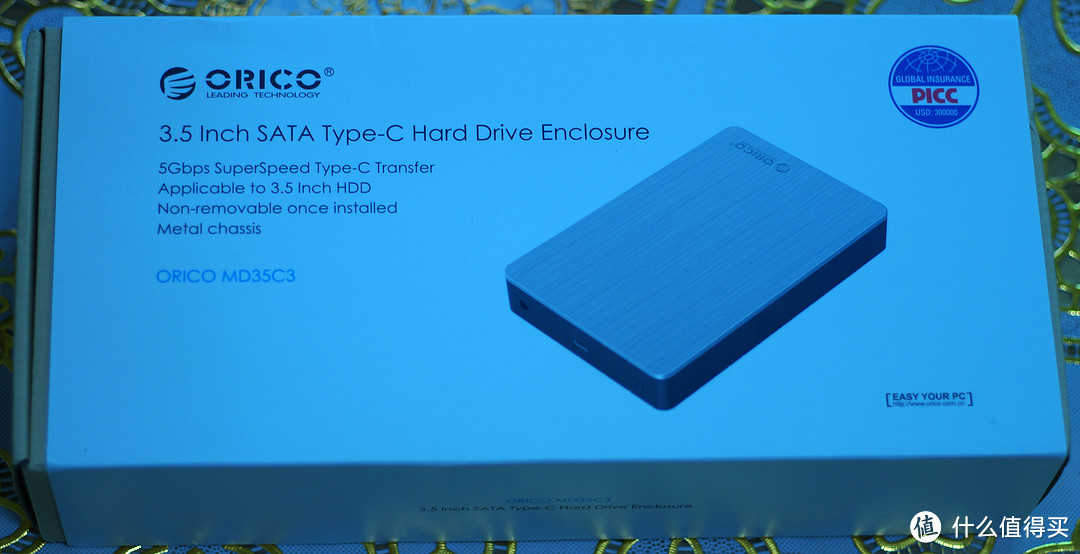 ORICO 奥睿科 MD35C3 3.5寸金属硬盘盒 使用评测