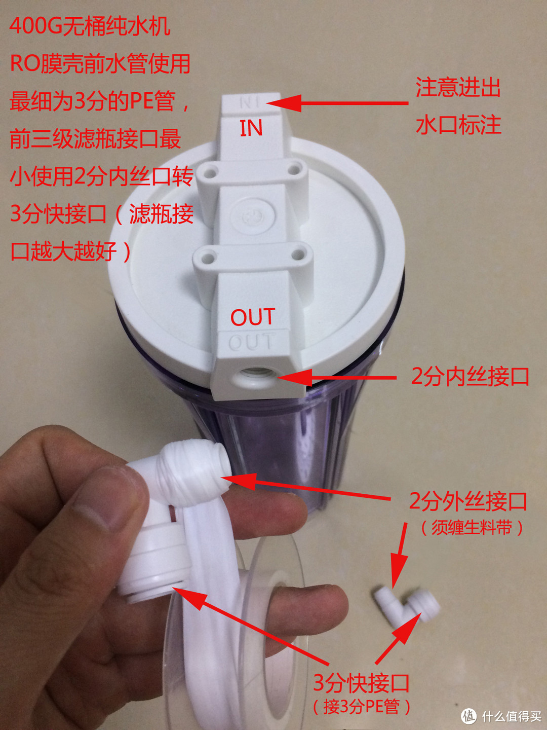 提升居家幸福感之——DIY反渗透（RO）纯水机(400G)