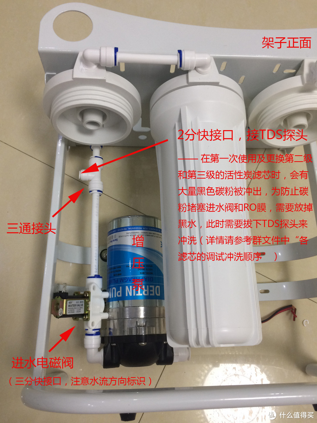 提升居家幸福感之——DIY反渗透（RO）纯水机(400G)