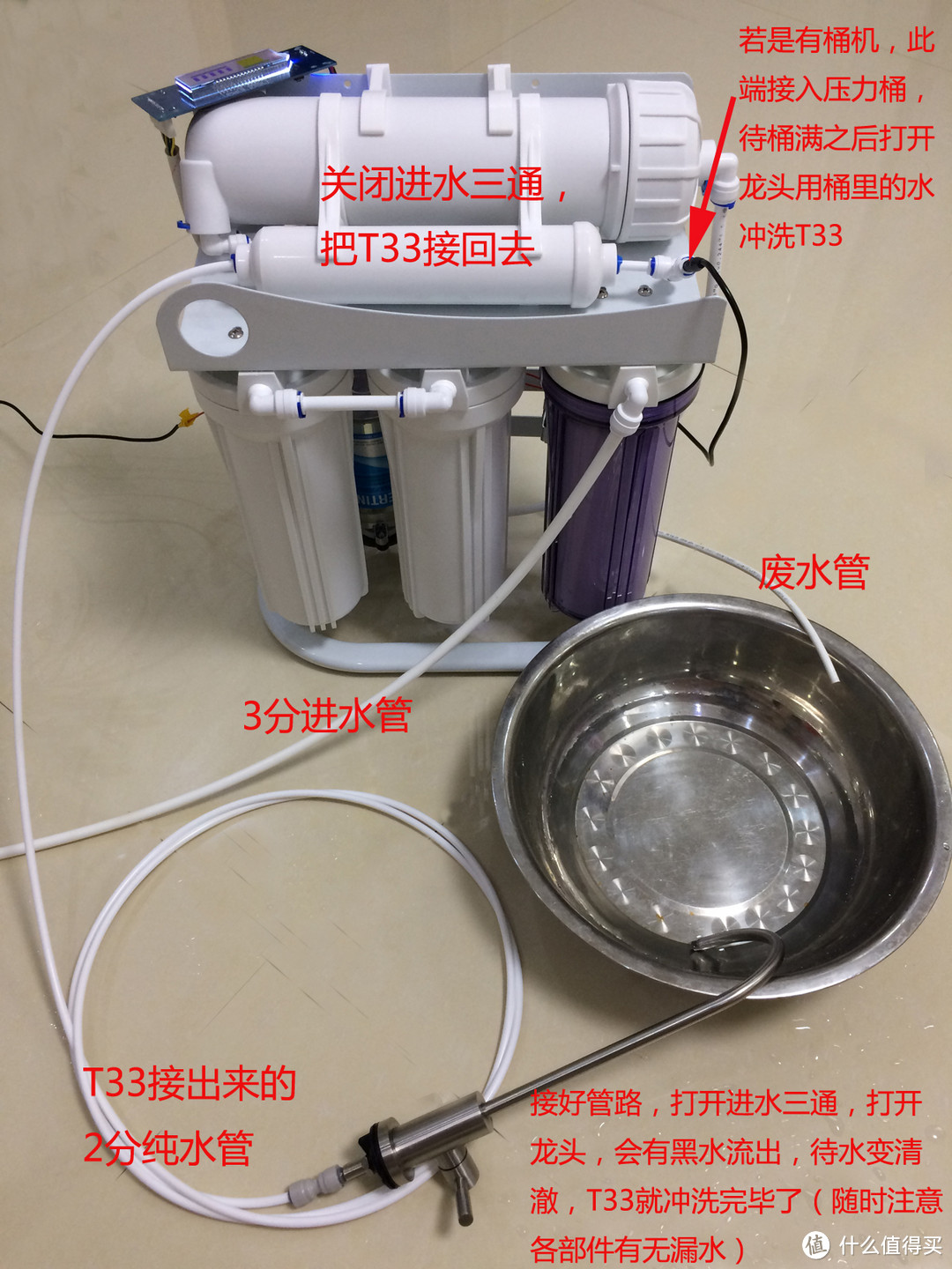 提升居家幸福感之——DIY反渗透（RO）纯水机(400G)