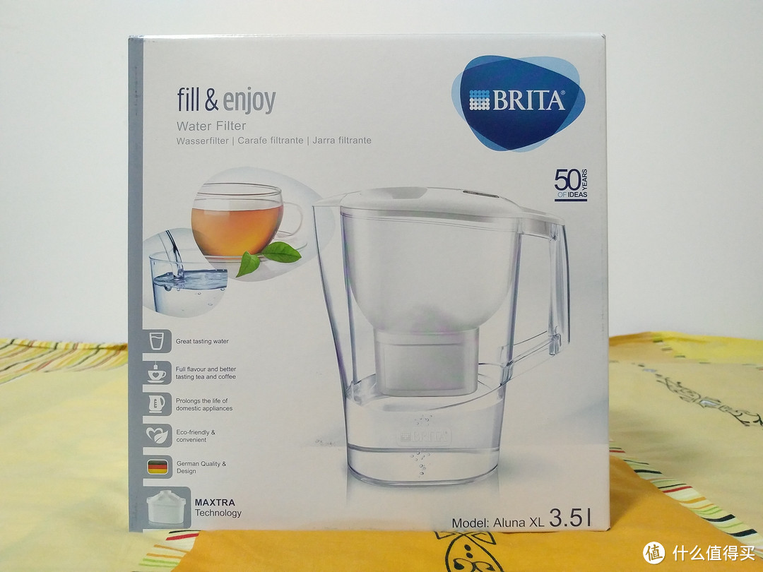 BRITA 碧然德 ALUNA系列滤水壶3.5L 使用评测