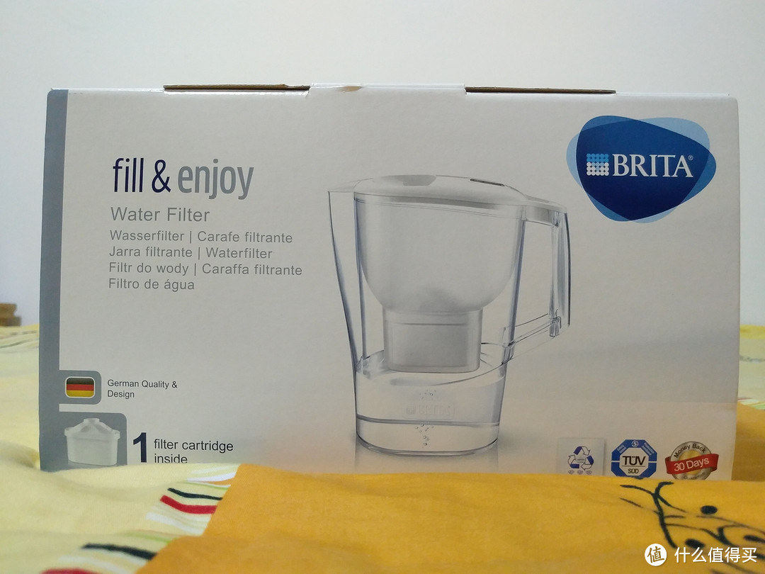 BRITA 碧然德 ALUNA系列滤水壶3.5L 使用评测