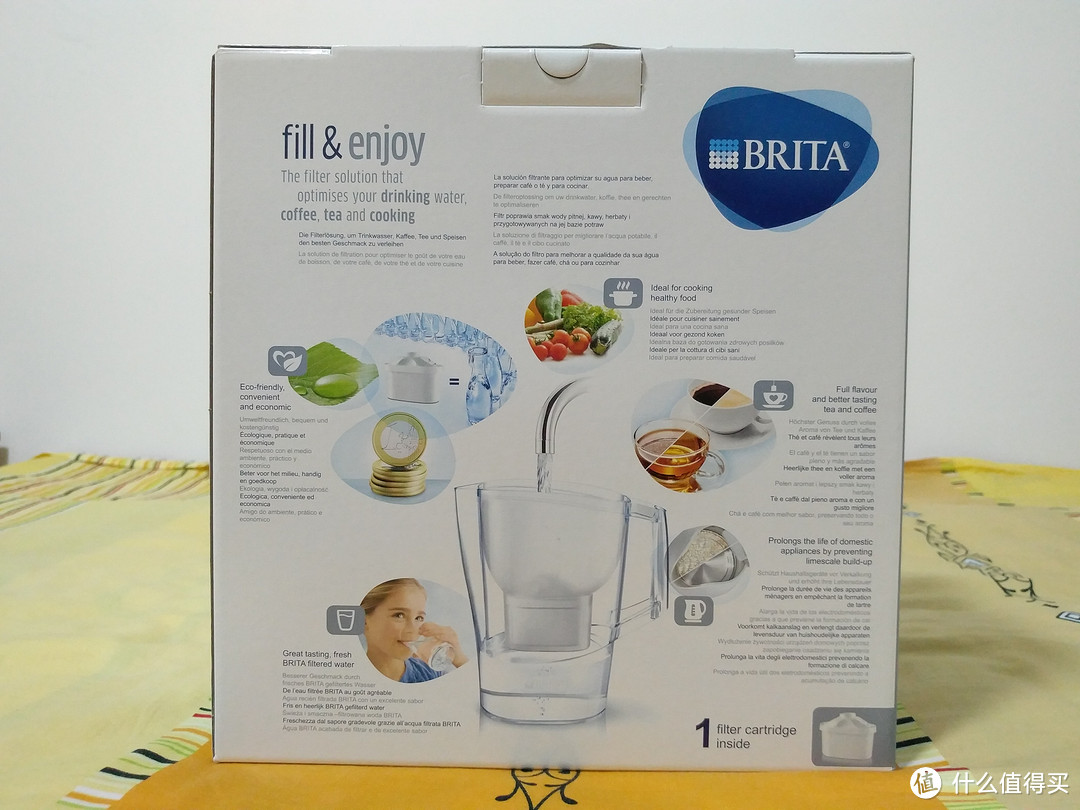 BRITA 碧然德 ALUNA系列滤水壶3.5L 使用评测