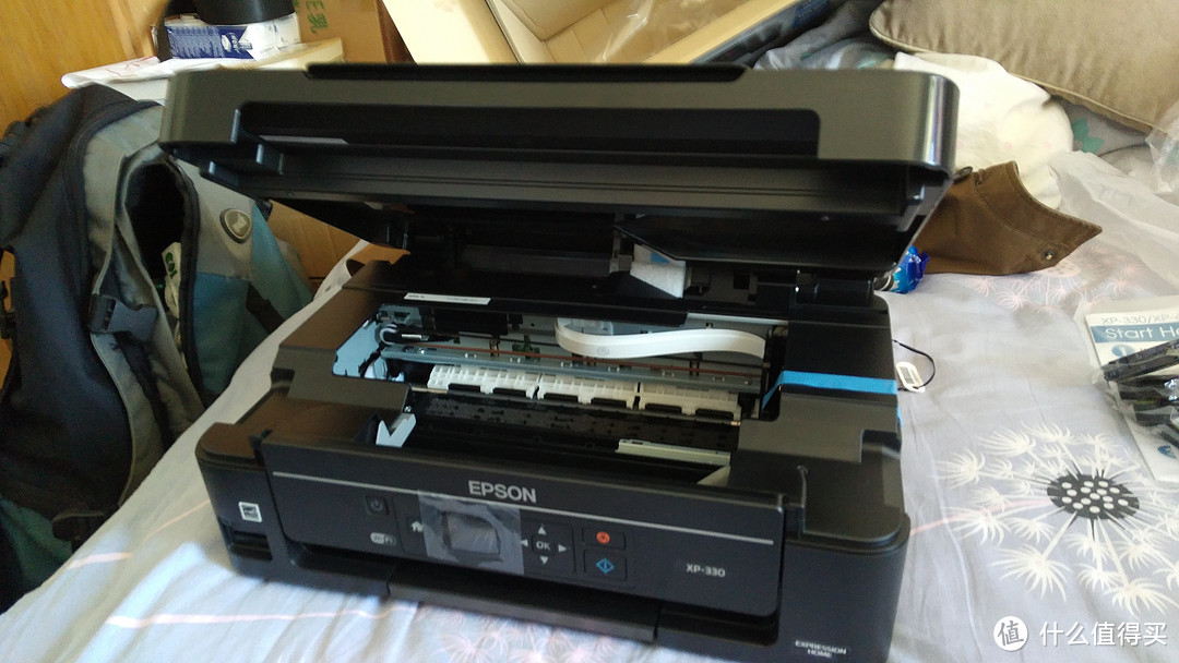 EPSON 爱普生 XP-330 喷墨打印机 开箱