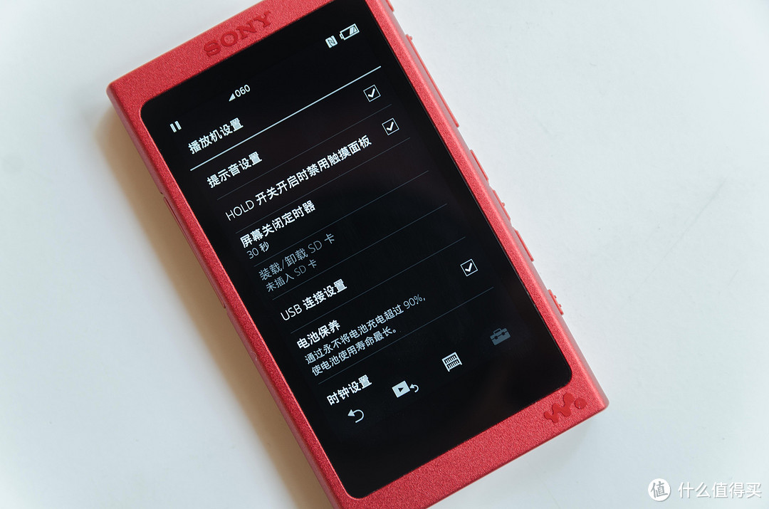 音为有你:Sony 索尼NW-A35开箱详评(对比iPhone7)
