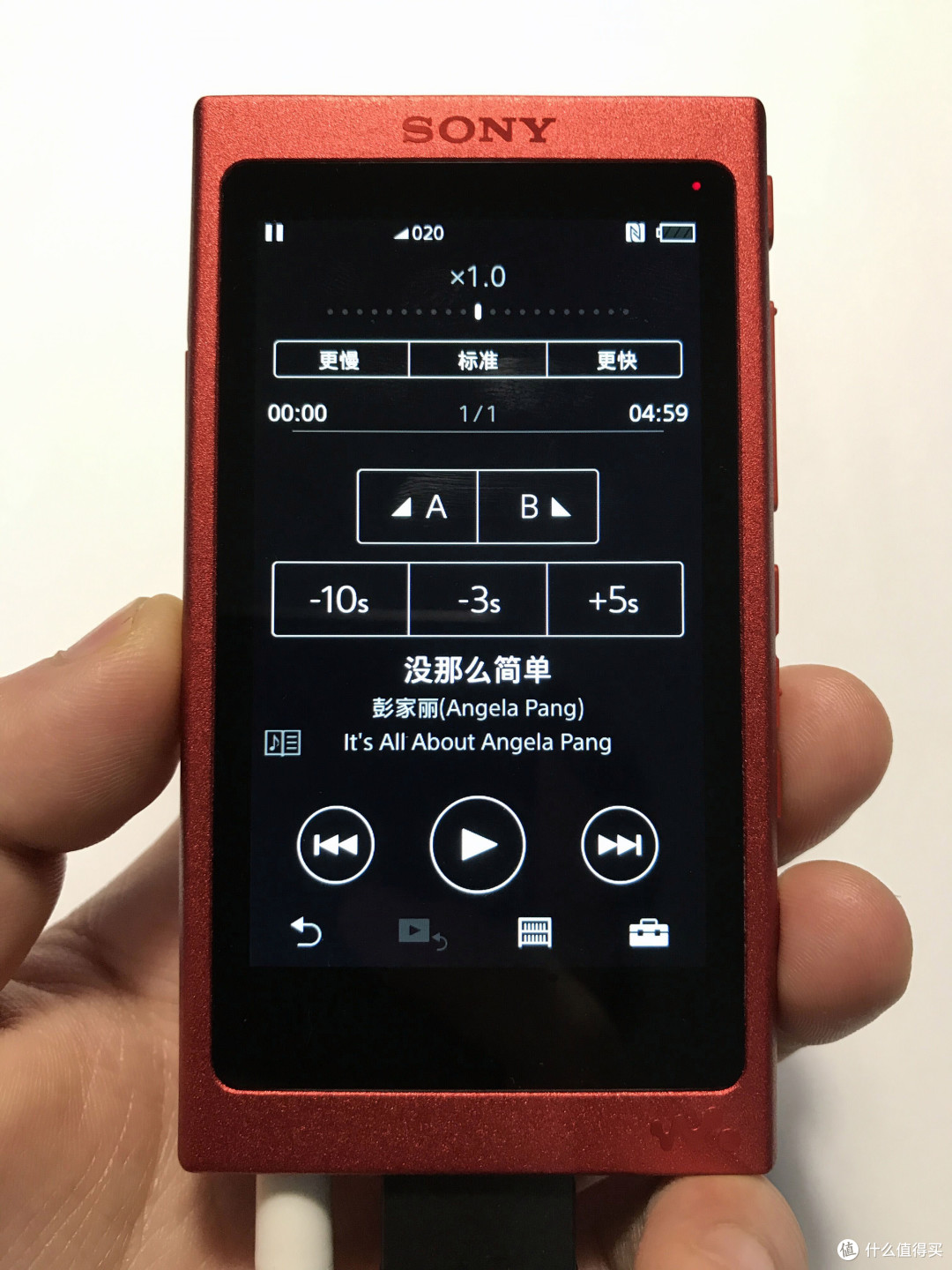 音为有你:Sony 索尼NW-A35开箱详评(对比iPhone7)