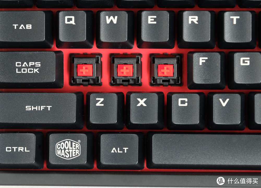 选择自己的最爱：COOLERMASTER 酷冷至尊 烈焰枪 XT版 红轴机械键盘