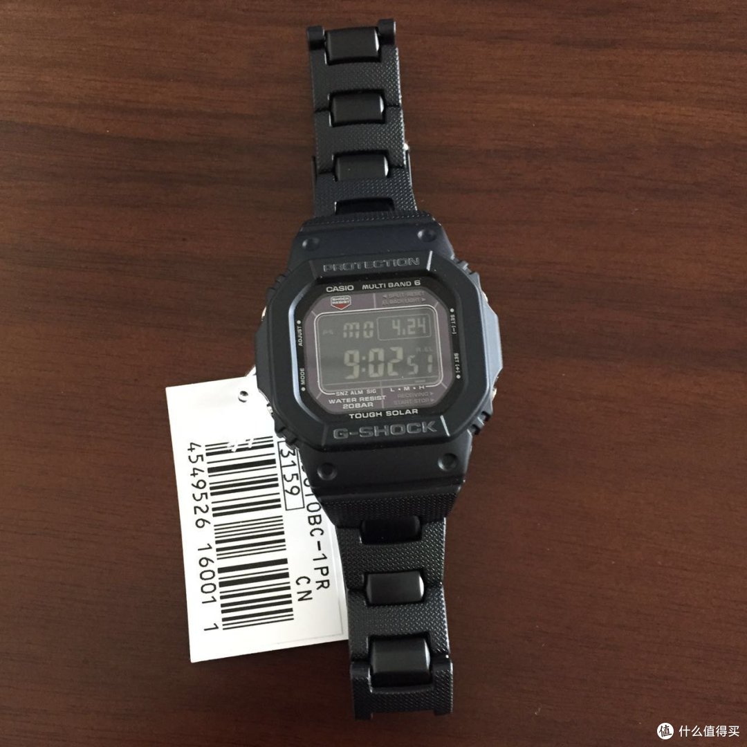 #原创新人# 人生第一块 CASIO 卡西欧 G-SHOCK GW-M5610BC运动时尚防水电子男表 开箱