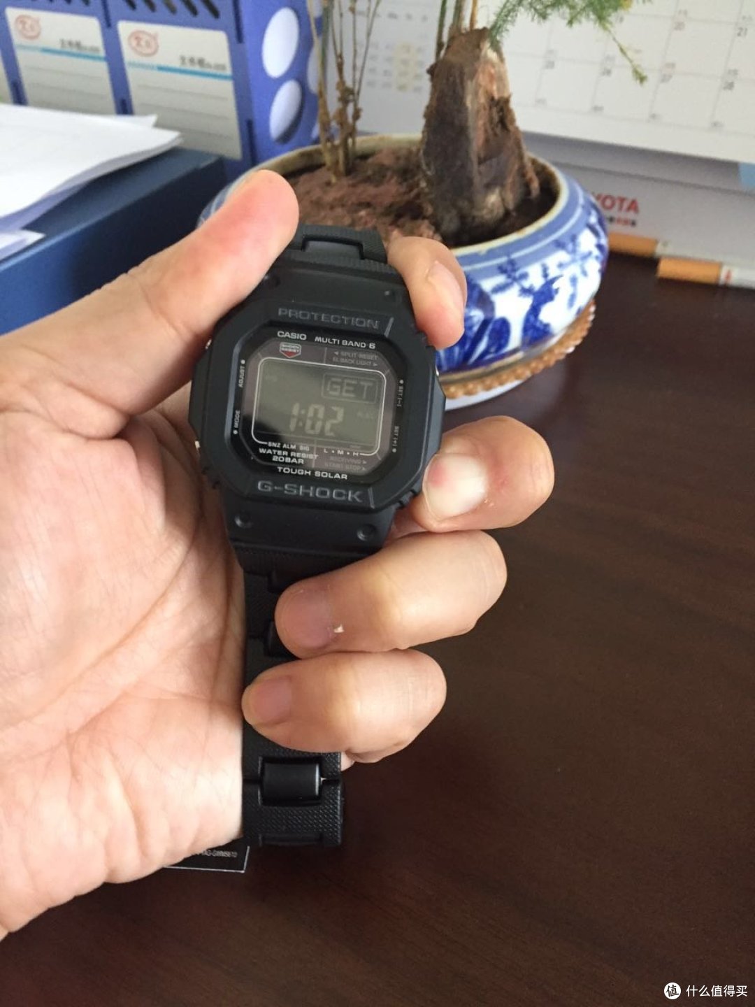 #原创新人# 人生第一块 CASIO 卡西欧 G-SHOCK GW-M5610BC运动时尚防水电子男表 开箱