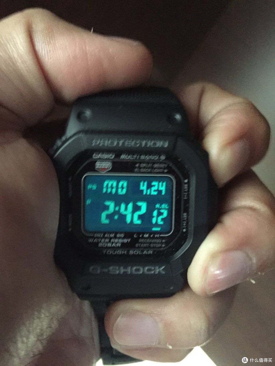 #原创新人# 人生第一块 CASIO 卡西欧 G-SHOCK GW-M5610BC运动时尚防水电子男表 开箱