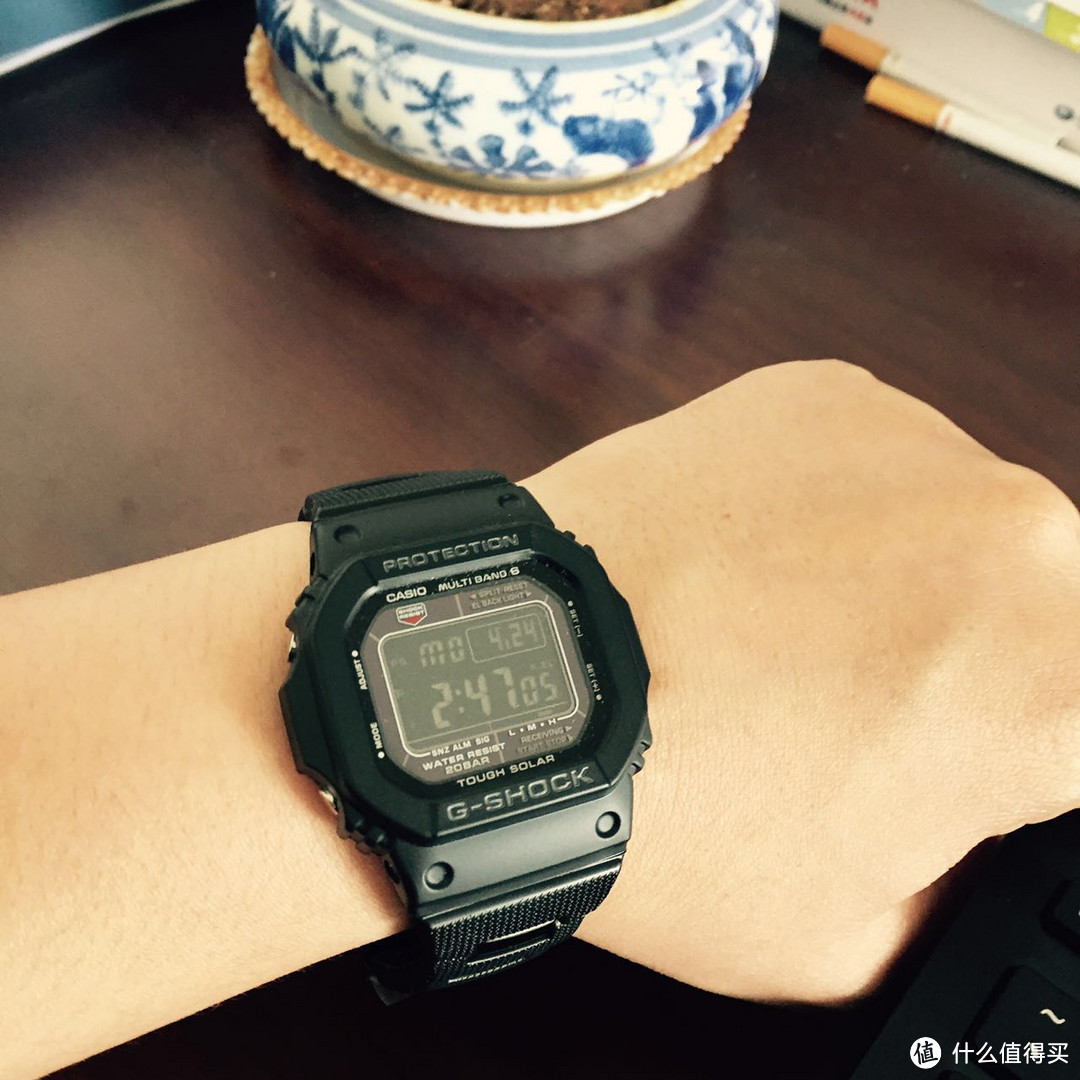 #原创新人# 人生第一块 CASIO 卡西欧 G-SHOCK GW-M5610BC运动时尚防水电子男表 开箱