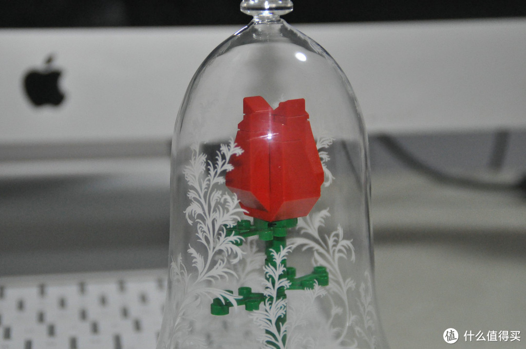LEGO 乐高 852786 玫瑰花&《美女与野兽》玻璃罩