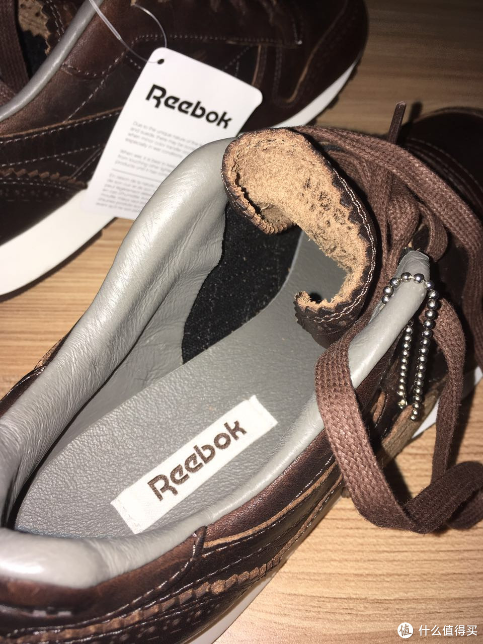 Reebok 锐步 CL LEATHER LUX HORWEEN AVH23 男士休闲鞋 开箱