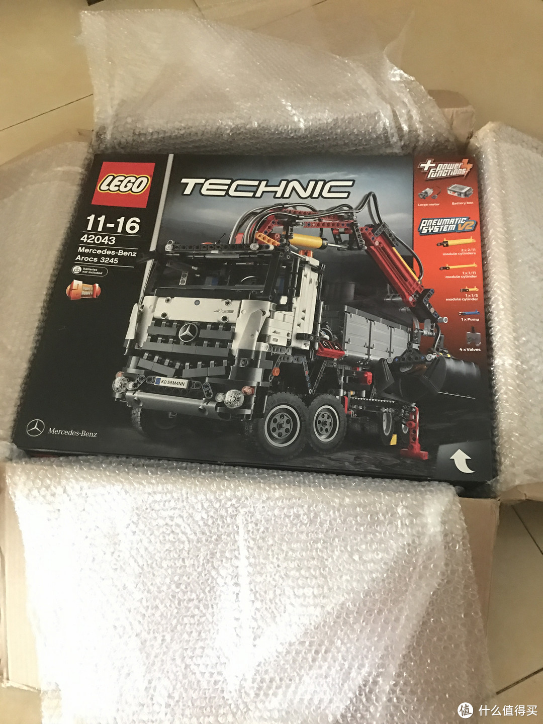 德国亚马逊乐高转运初体验及经验分享 LEGO 乐高 Technic 科技系列 42043 奔驰3245卡车