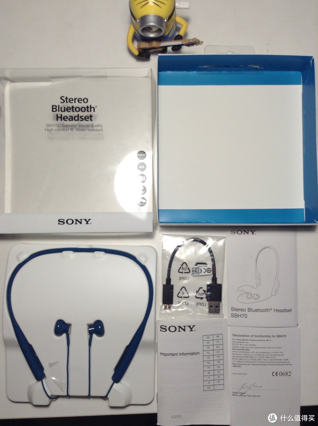 平头蓝牙运动耳机的极致之选：SONY 索尼 SBH70 运动蓝牙耳机