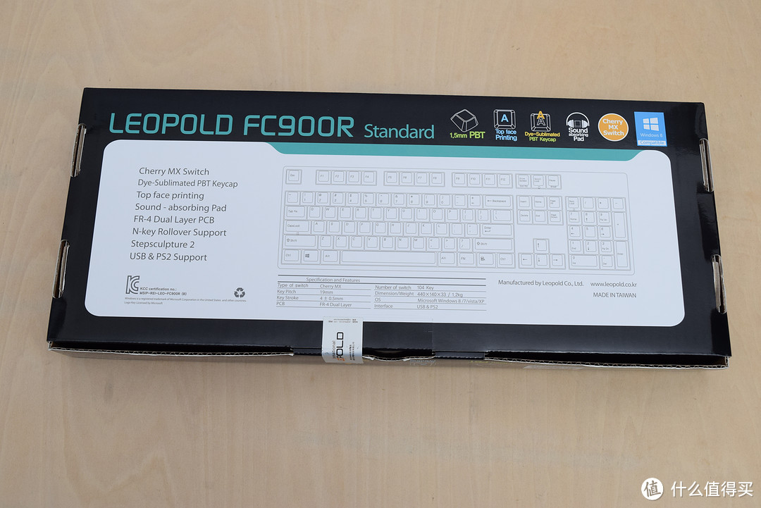 还是那经典的味道:Leopold 利奥博德 FC900R 104 游戏机械键盘 十周年限定版