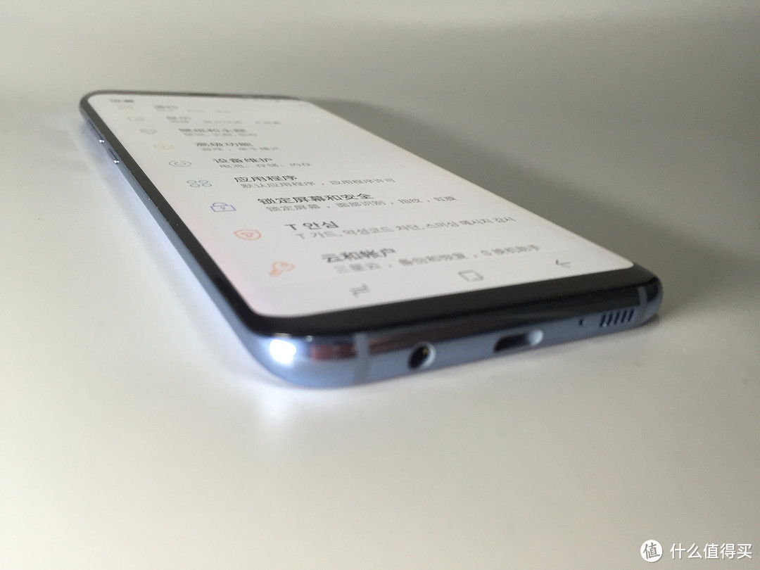 抢先体验韩版三星S8+蓝色和NOTE7蓝色对比