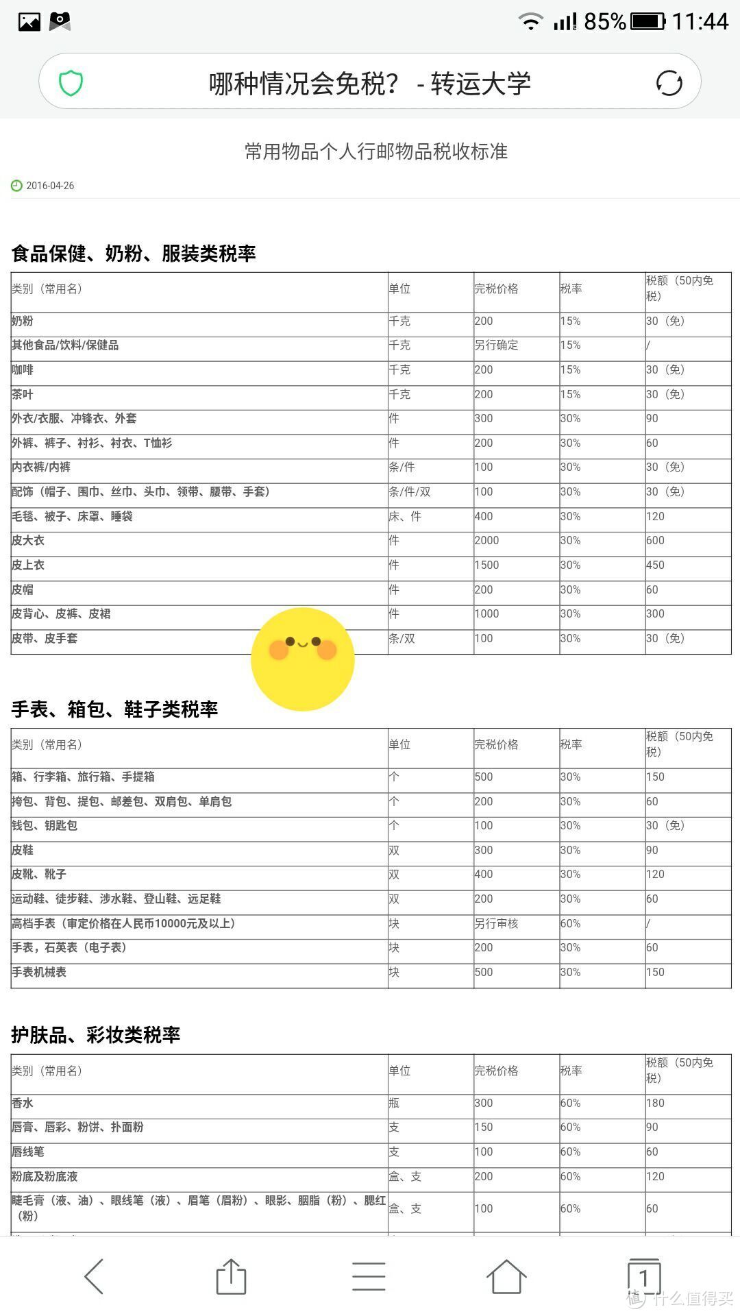 感恩--行邮清关线路皮带关税价目表100元以下30元免收SHUI