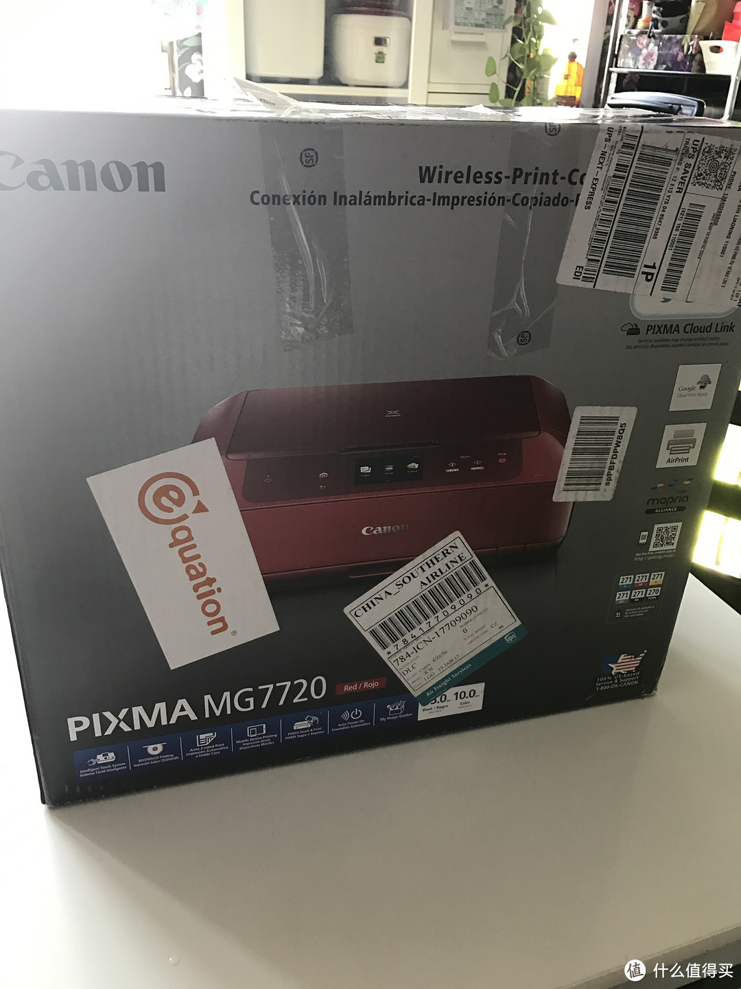 佳能喷墨打印机pixma  mg7720试用报告