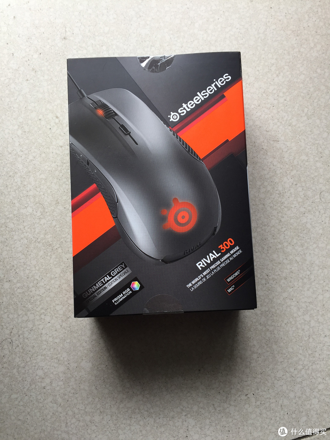 FPS玩家的选择：SteelSeries 赛睿 RIVAL 300 光学游戏鼠标 开箱