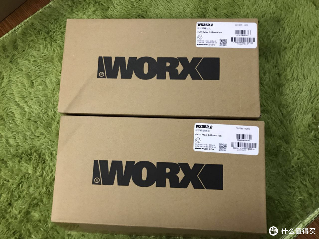 #原创新人# WORX 威克士 WX252.2 电动螺丝刀 开箱及简单评测