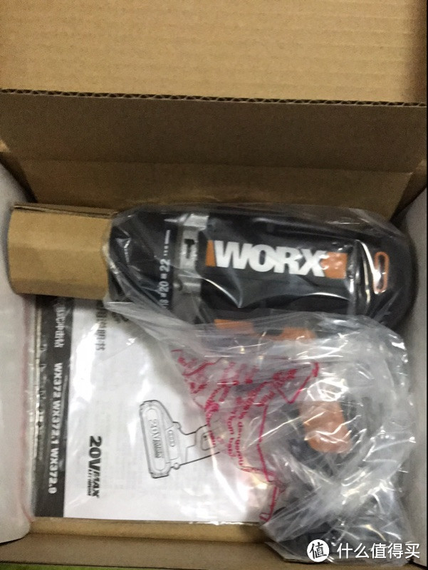 WORX 威克士 WX372 冲击钻 开箱评测