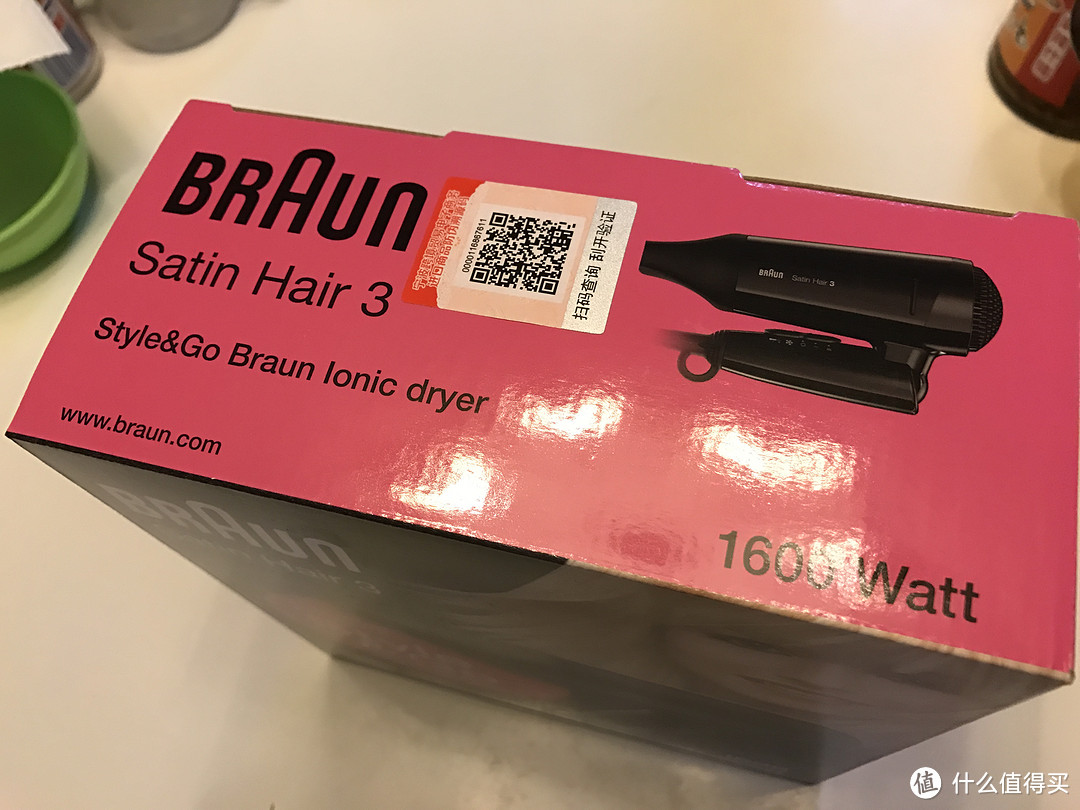 德国Braun博朗负离子吹风机试用报告