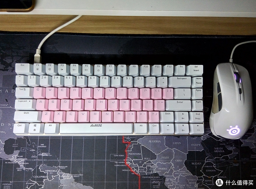 我的键盘和鼠标使用感受：AJAZZ 黑爵 极客AK33 机械键盘 & steelseries 赛睿 Rival 300系列 游戏鼠标