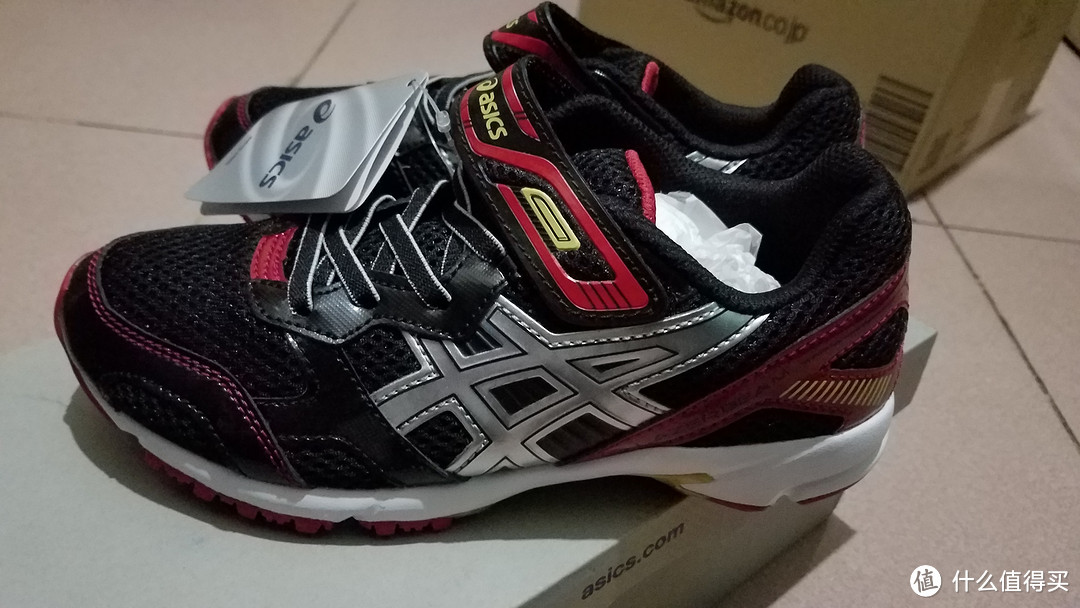 日亚购买：ASICS 亚瑟士 TKB208 男童鞋 开箱