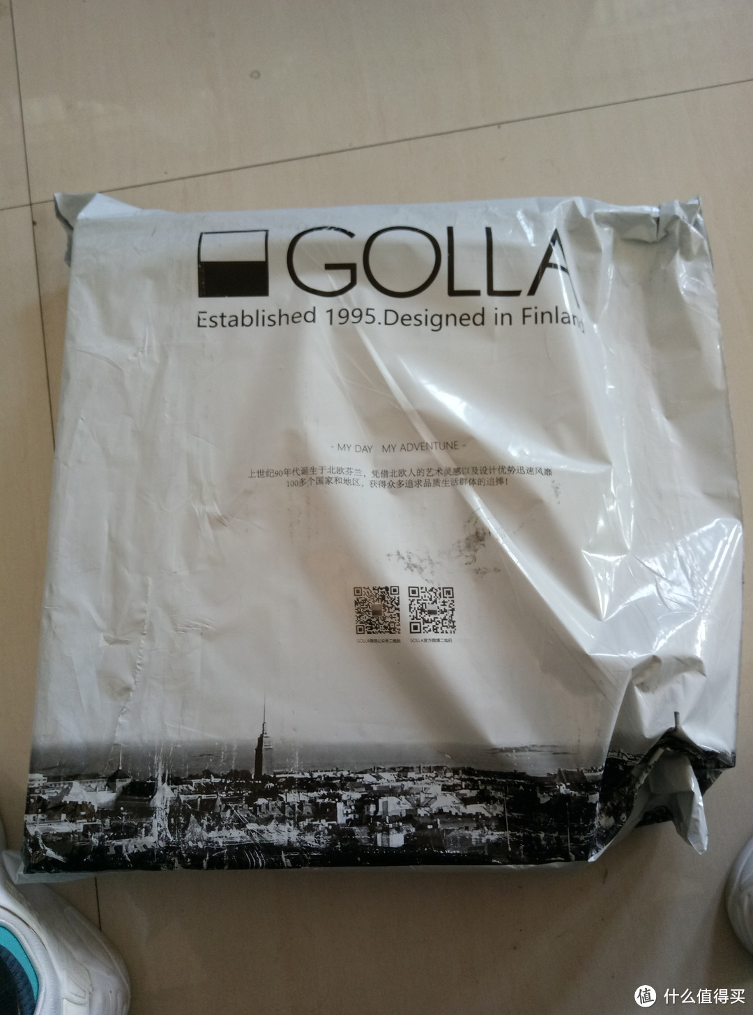 简单晒：芬兰 GOLLA 新款双肩帆布背包