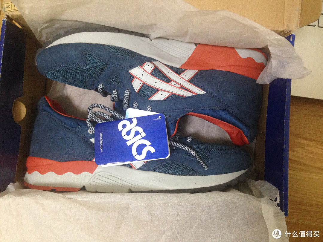 #原创新人# 如此浮夸的做工，怀疑海淘到了“假”的Asics Gel-Lyte V