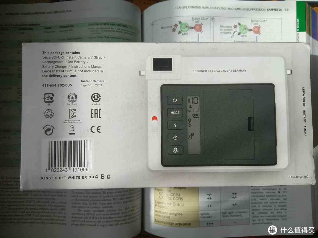 Leica 徕卡 SOFORT拍立得相机白色 开箱