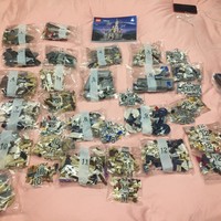 乐高 71040 迪士尼玩具城堡外观展示(底座搭|塔尖)