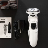 飞利浦 XZ580/04 电动剃须刀外观展示(刀头|盖子|电机)