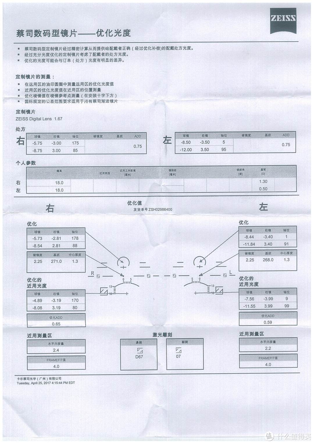 潘家园再归来-蔡司数码型镜片+jins镜架配镜