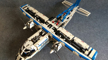 乐高 机械组 42025 a模式货运飞机使用总结(颗粒|面板)